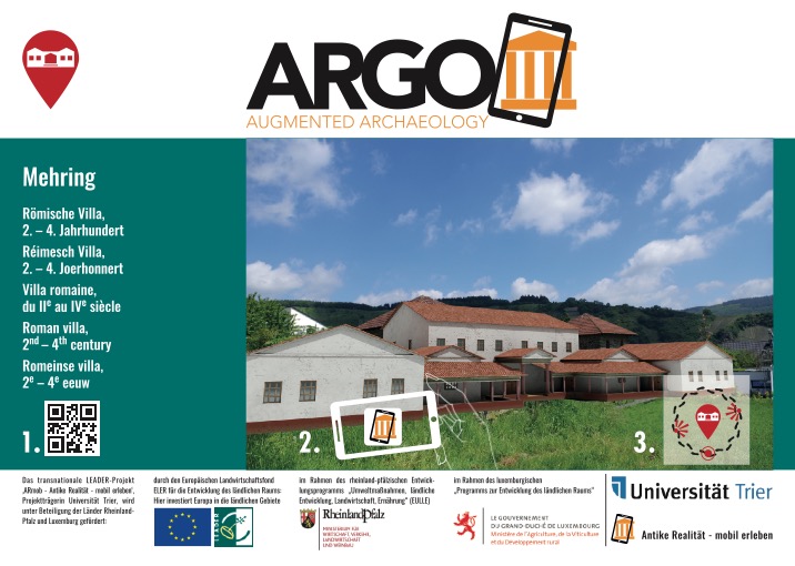 ARGO 064 Roemische Villa Urbana Mehring Tafel