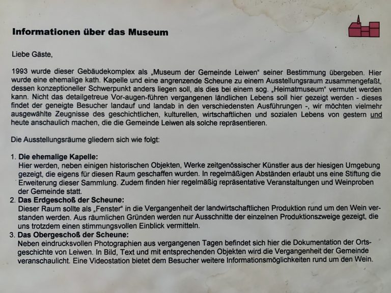 MOSELTOURER Euchariuskapelle Leiwen IMG 5637 768x576